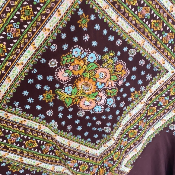 Free People Vintage Boho Floral Midi Skirt - Picture 3 of 7